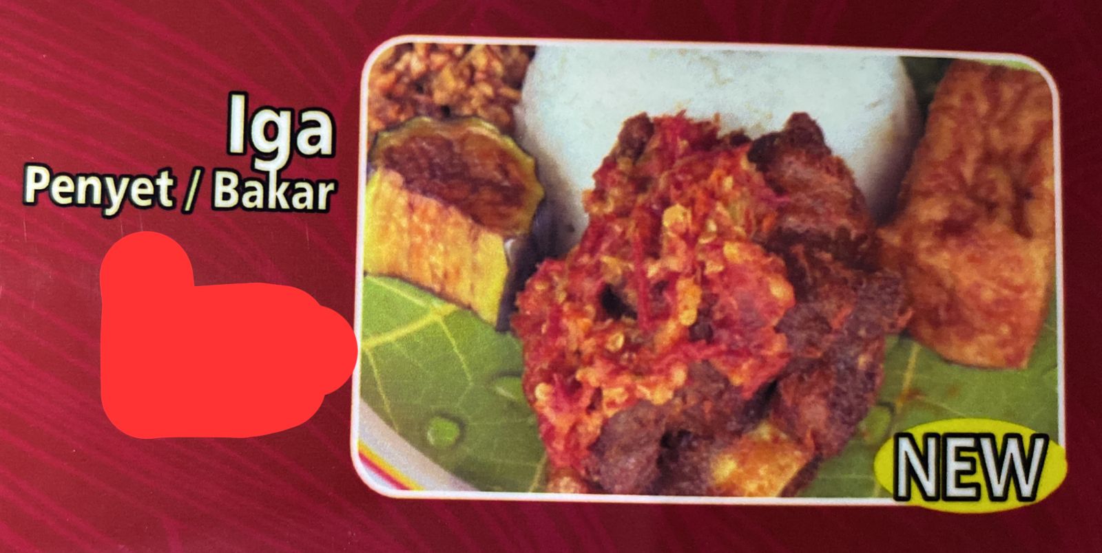 PAKET IGA BAKAR/PENYET