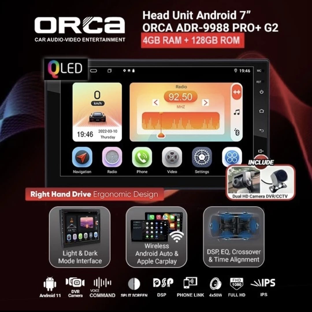 Head Unit Android 7 Inch