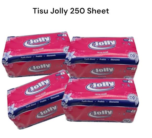 JOLLY Facial Tissue 250 Sheet 2 Ply