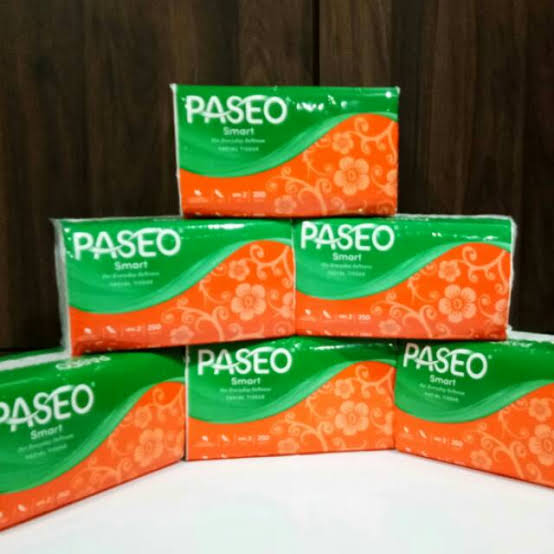 PASEO Facial Tissue 250 Sheet 2 Ply