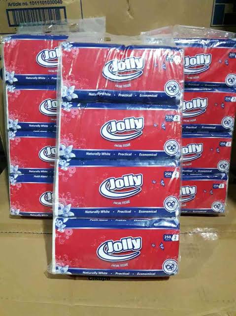 JOLLY Facial Tissue 250 Sheet 2 Ply