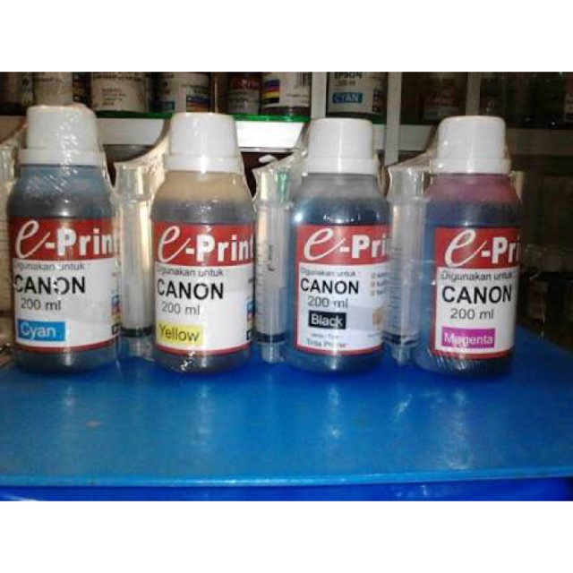 Refill Tinta Hitam dan Warna