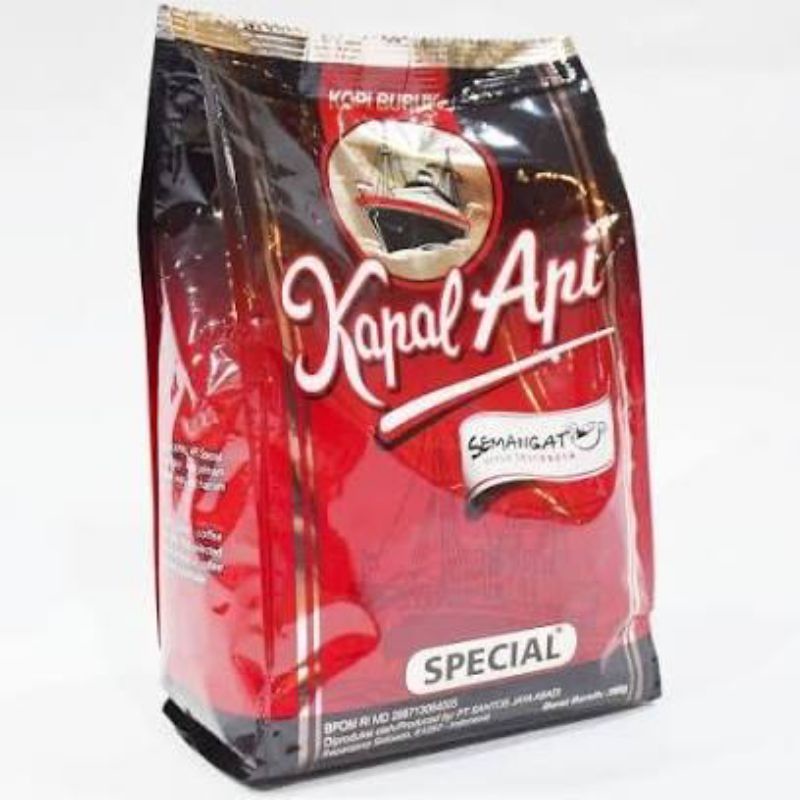 kopi kapal api special dan semangat ukuran 380 gr KAPAL API