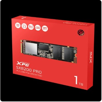 SSD ADATA XPG M.2 PCIE NVME GEN3X4 SX8200 PRO 1TB