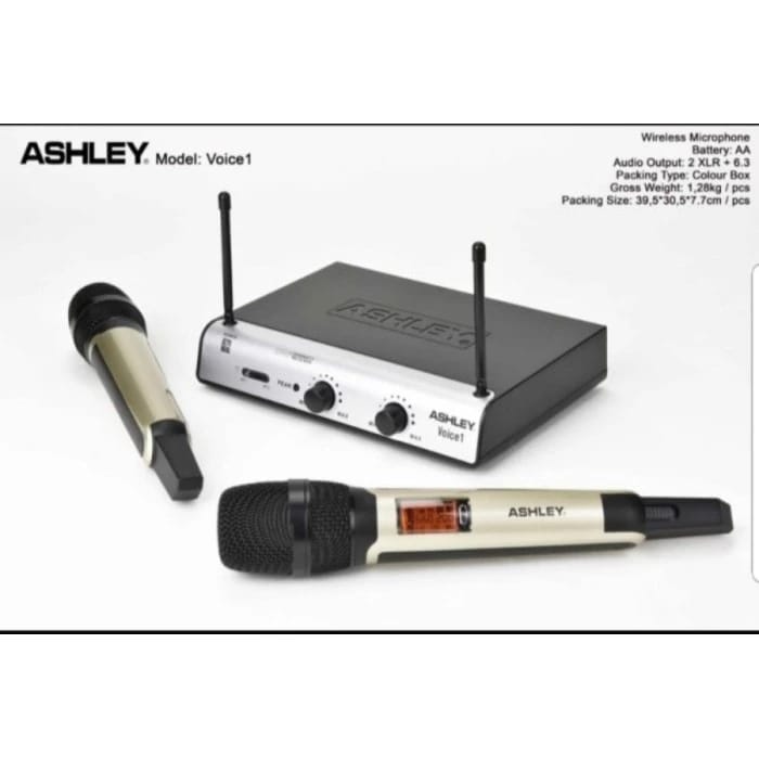 Microphone wireless Ashley voice 1