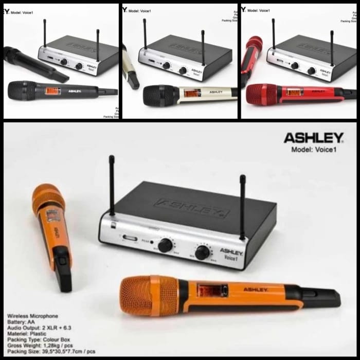 Microphone wireless Ashley voice 1