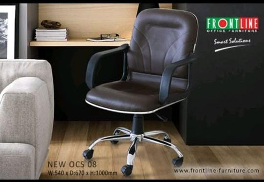 KURSI KANTOR HIDROLIK FRONTLINE OCS 08 NEW OFFICE CHAIR