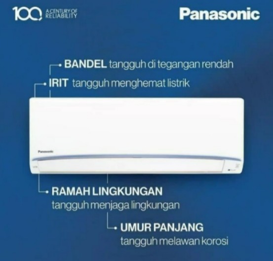 PANASONIC AC Standard 1/2 PK LN5WKJ