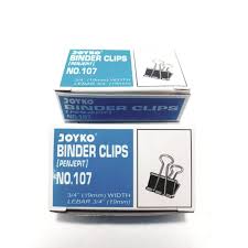 BINDER CLIP NO. 107