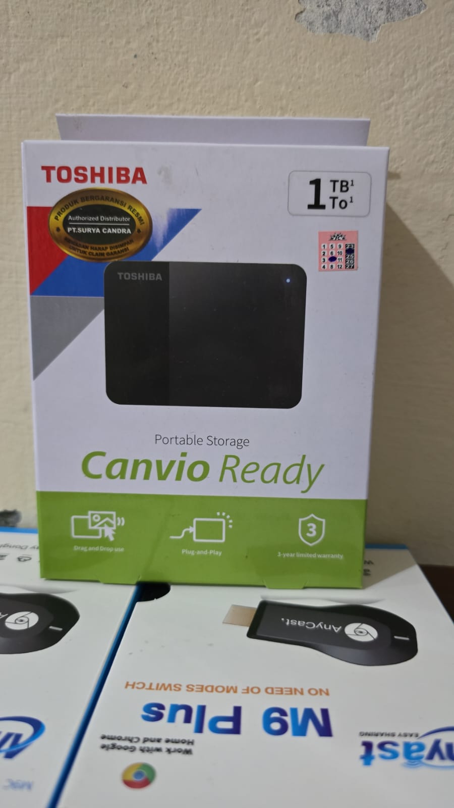 Harddisk External Toshiba Canvio Ready 1TB