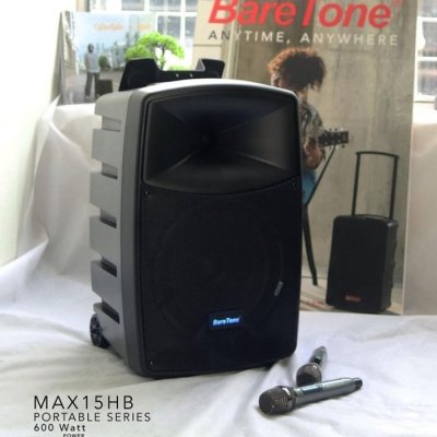 Speaker Portable Baretone MAX15HB MAX 15HB 15 Inch