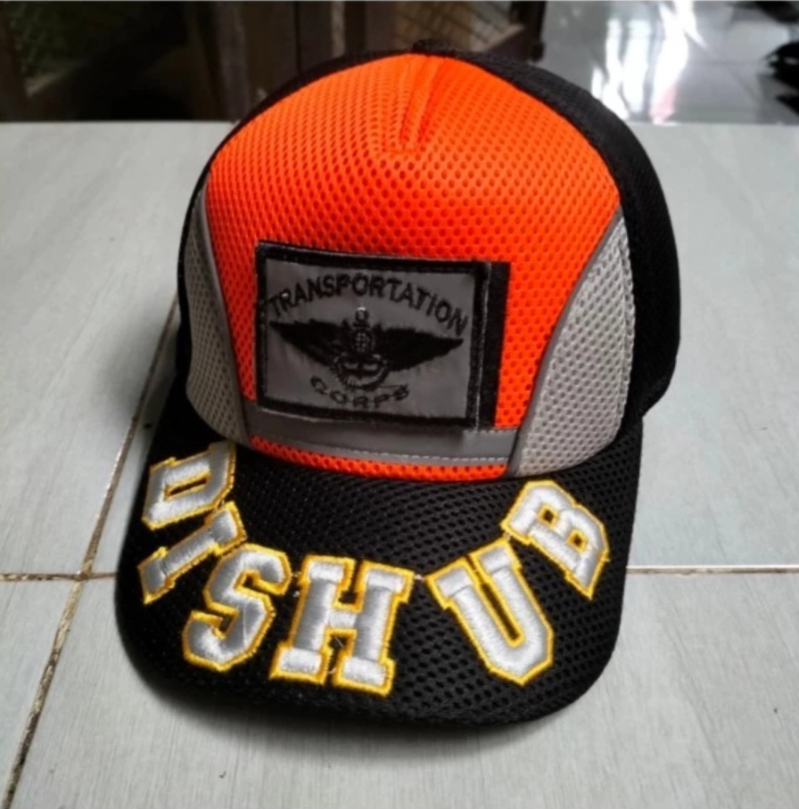 Topi Dishub Orange