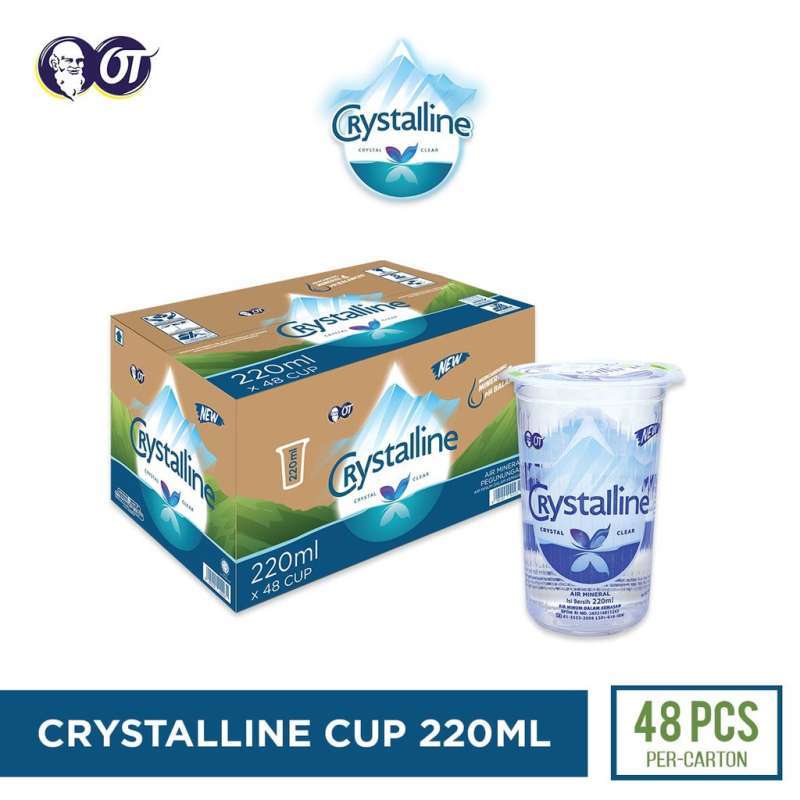 Air minum kemasan crystaline