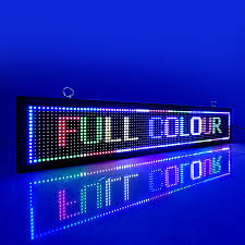 Running Text RGB Color 1 Meter