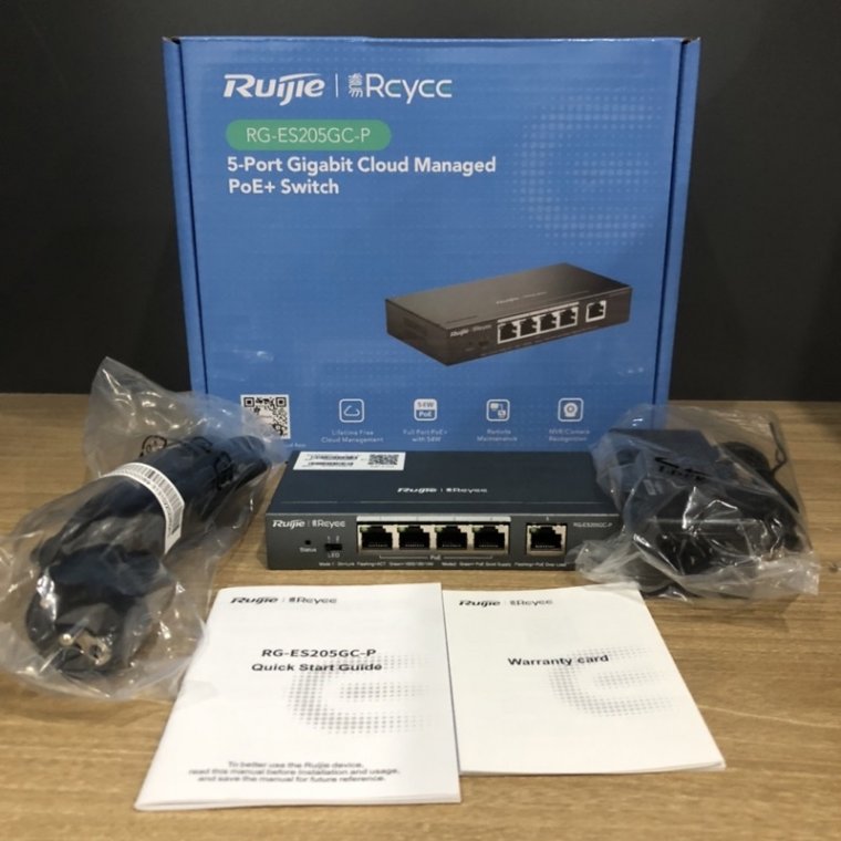 Switch RG-ES205GC-P POE Ruijie Reyee