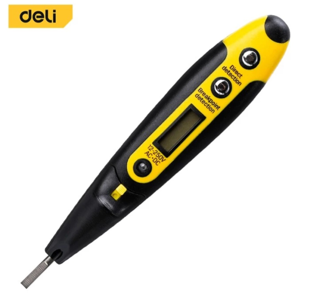 Deli Digital Tespen 12-250 VAC/DC DL8005