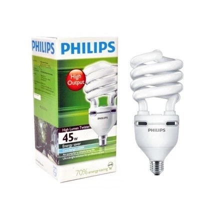 Lampu Spiral Philips 45 Watt