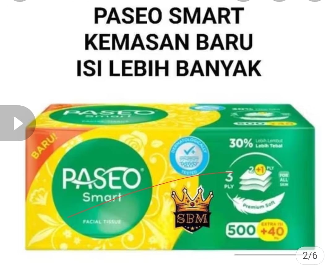 Tissue Paseo kotak