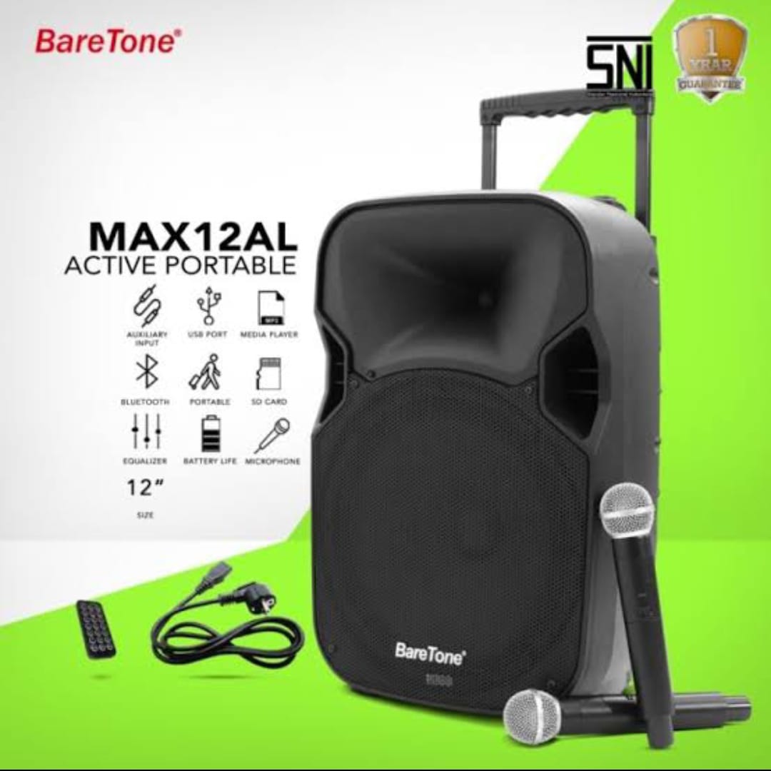 SPEAKER ACTIVE BareTone MAX12AL