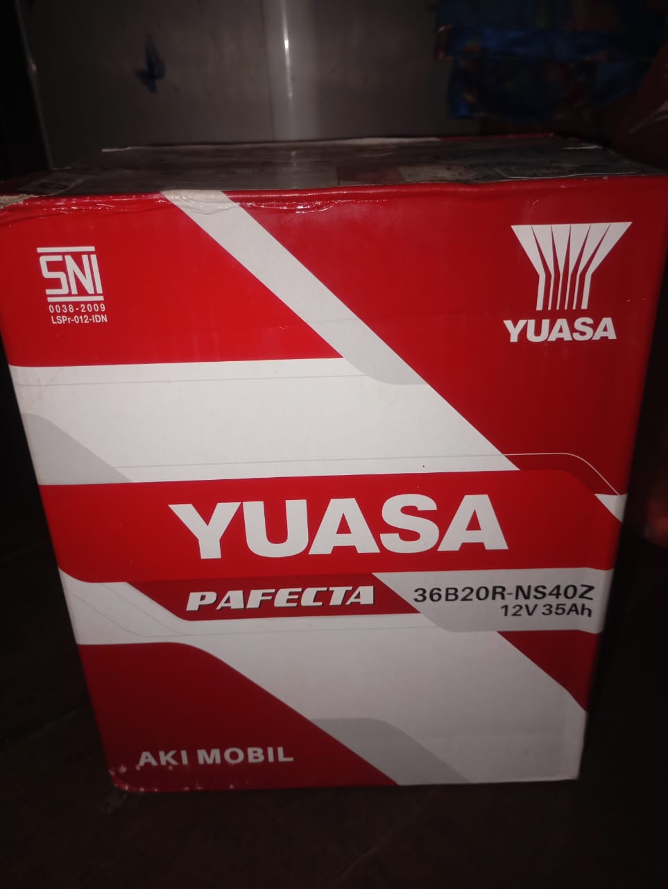 Accu Yuasa 36B2OR / 35AH Include Air Zuur