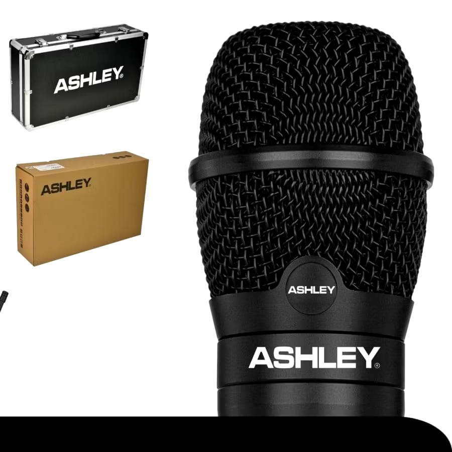 MIC WIRELESS ASHLEY AXT300 FREE KOPER AXT 300 MICROPHONE ORIGINAL