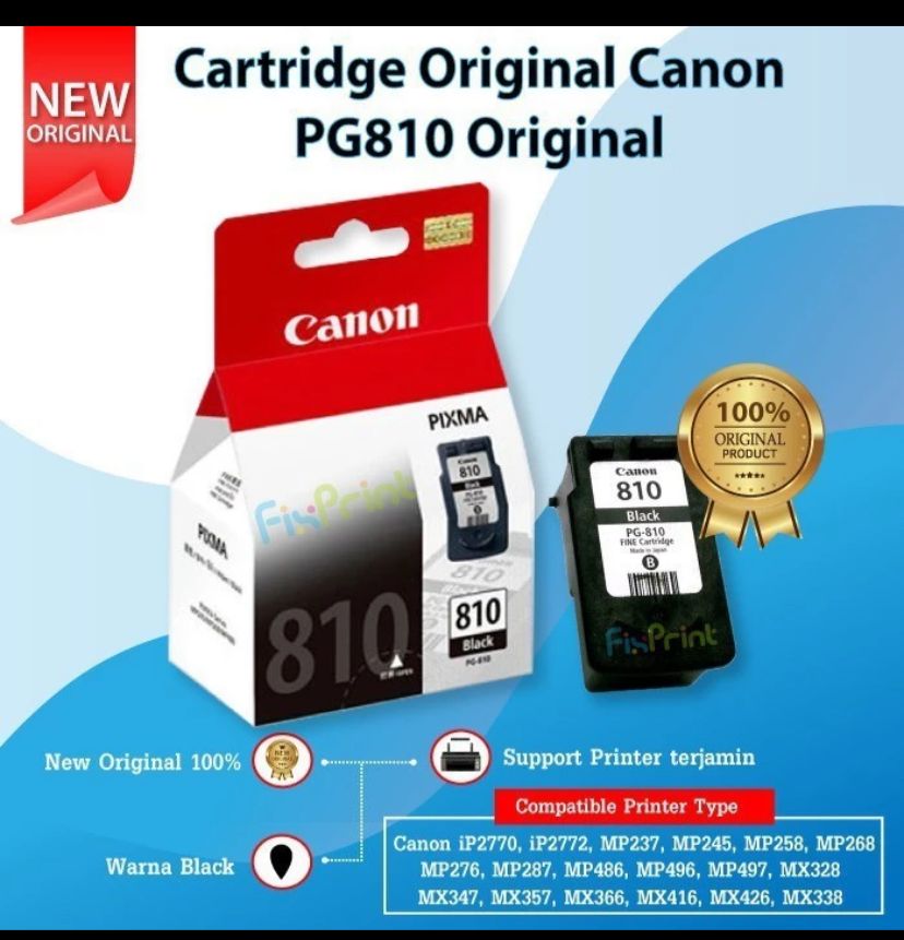 Catrige canon PG810 (Hitam)