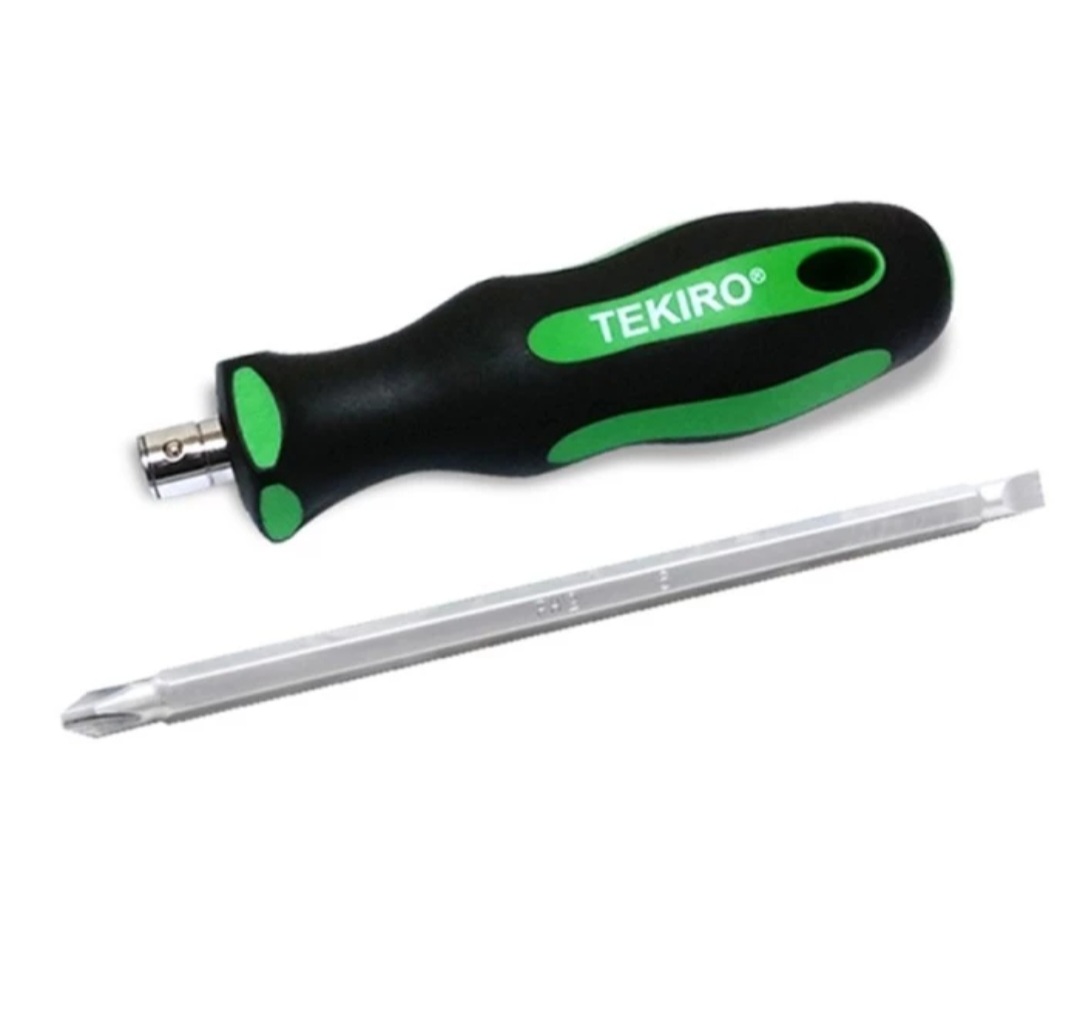 Obeng Bolak Balik Tekiro / TPR 2 WAY SCREWDRIVER