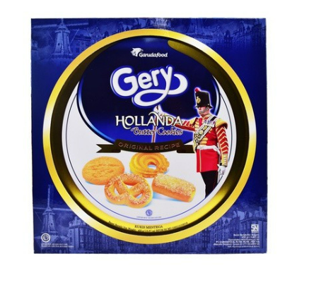 BISKUIT KALENG LEBARAN GERY HOLLANDA BUTTER COOKIES