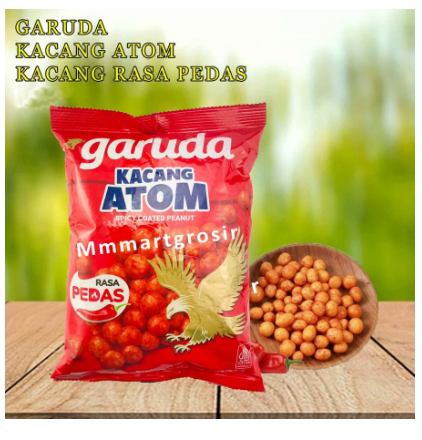 Garuda / Kacang Atom / Rasa Pedas