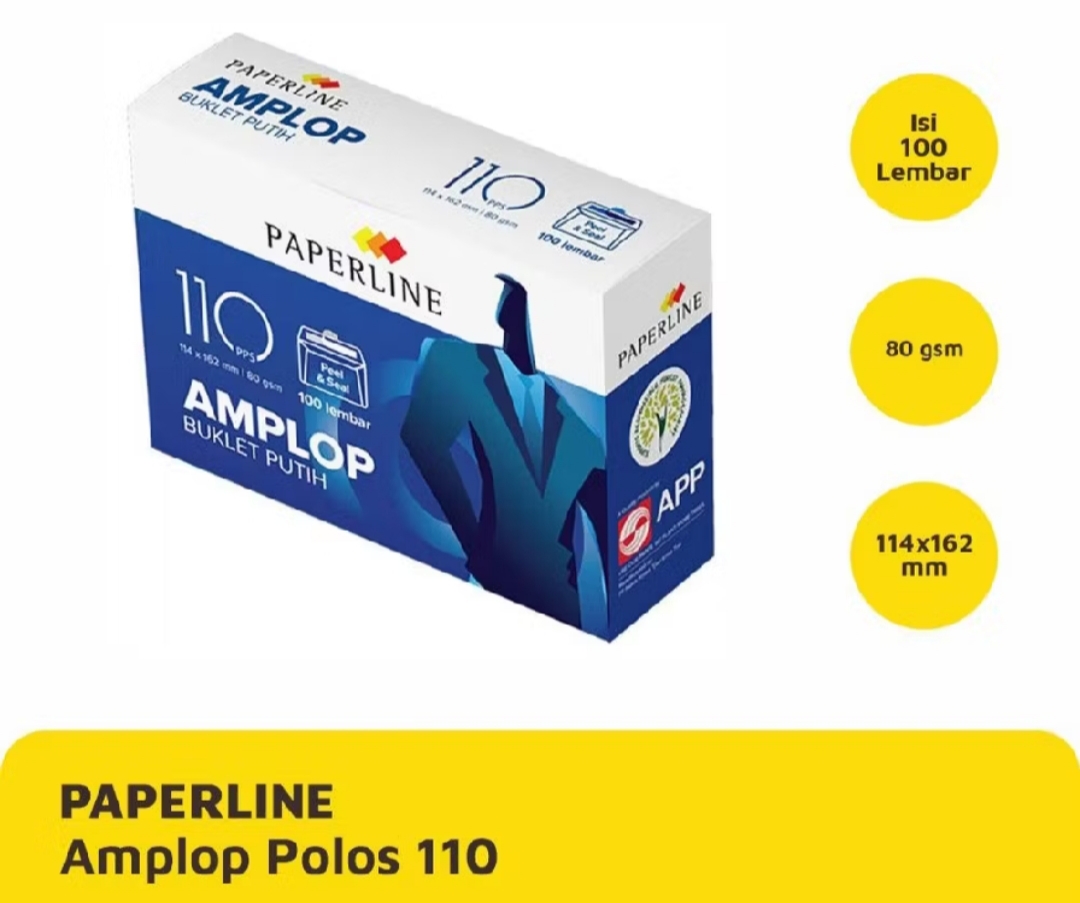 Amplop paperline 110 pps