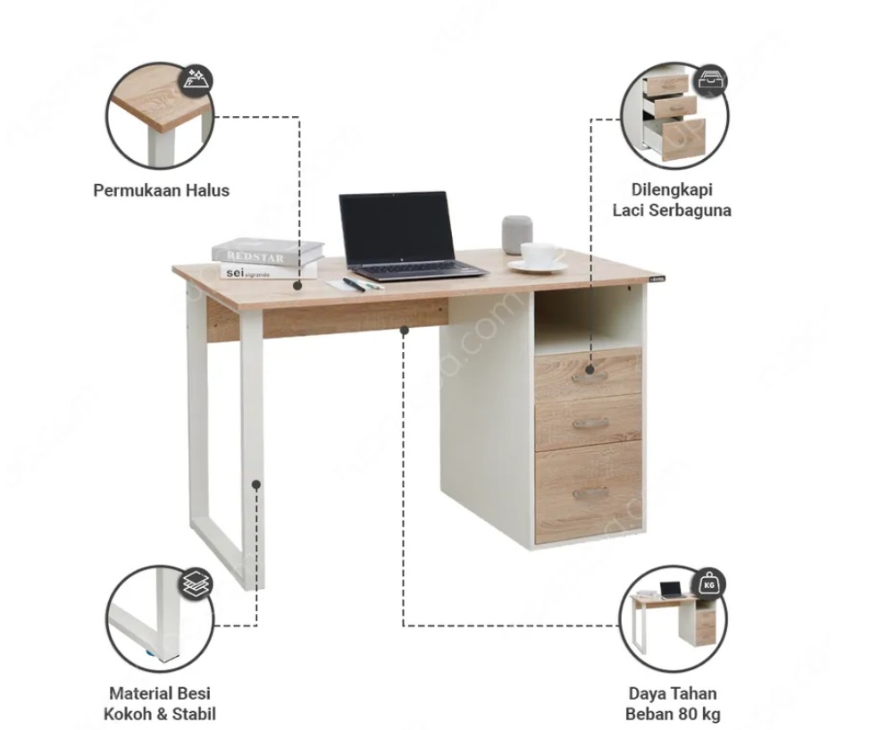 MEJA STAFF MINIMALIS