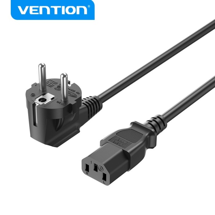 Vention Kabel Power Supply Colokan Kabel Prong Power AC Power Cord SNI - ZCH - C5