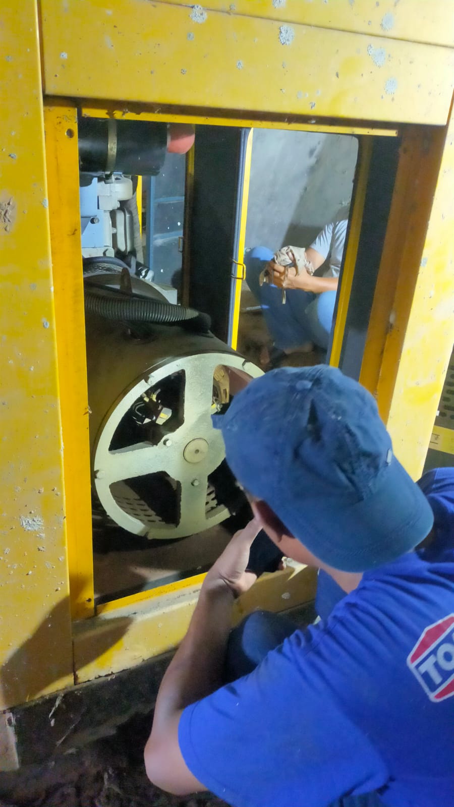 Service dan perbaikan genset secara keseluruhan