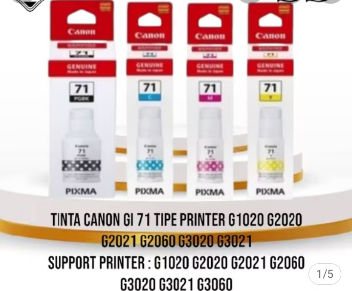 Tinta print warna