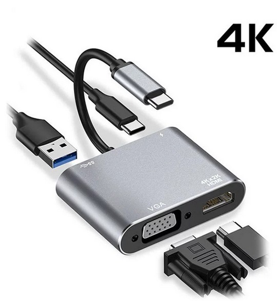 USB HUB Converter TYPE C