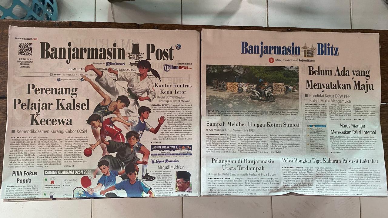 Surat Kabar Harian Banjarmasin Post