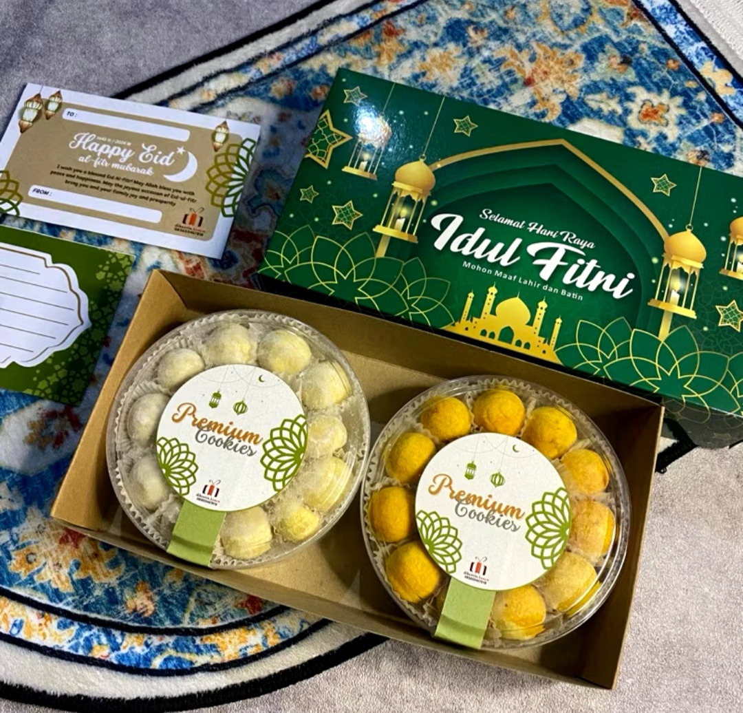 Hampers lebaran kue kering isi 2 pack