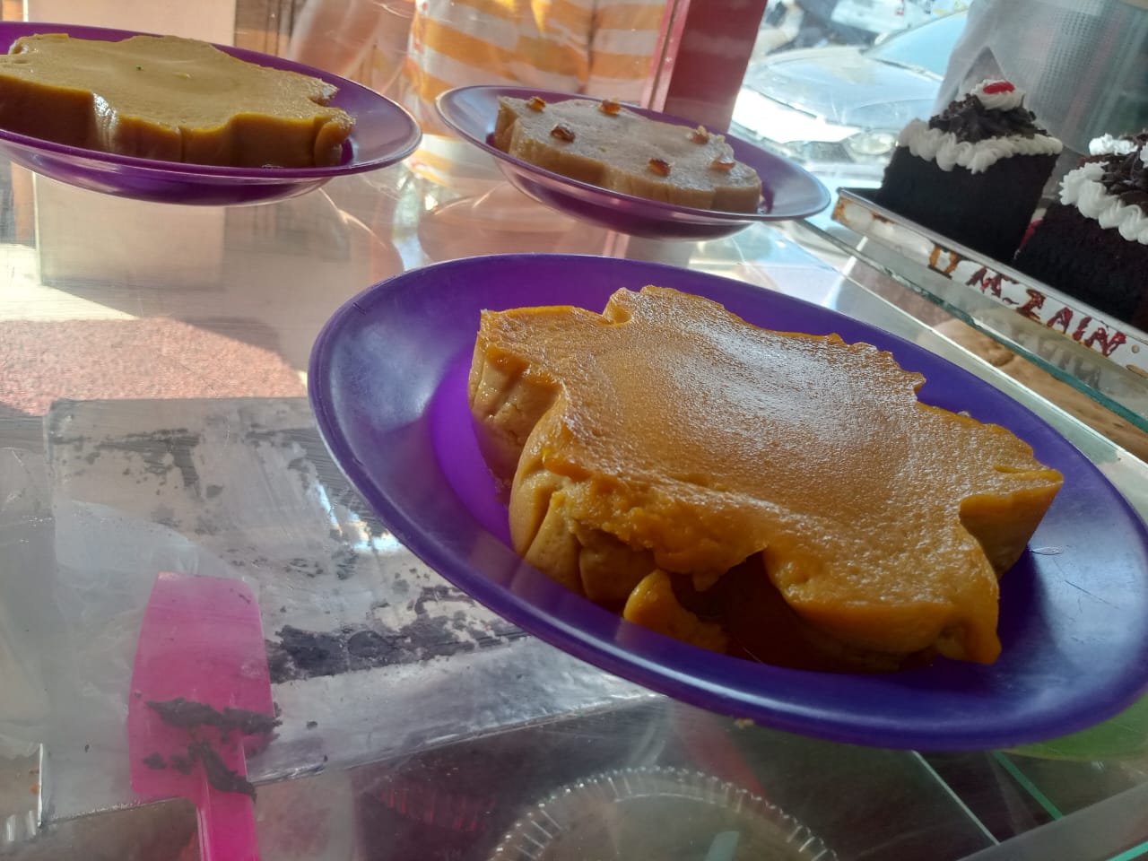 Kue bingka kentang gula habang