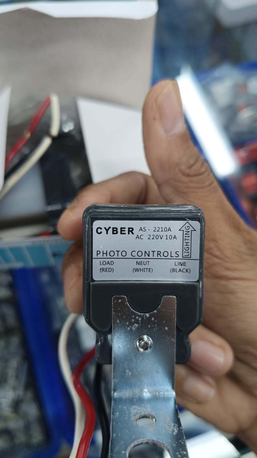 Photocell/Photo switch/Sensor Cahaya Cyber 6A