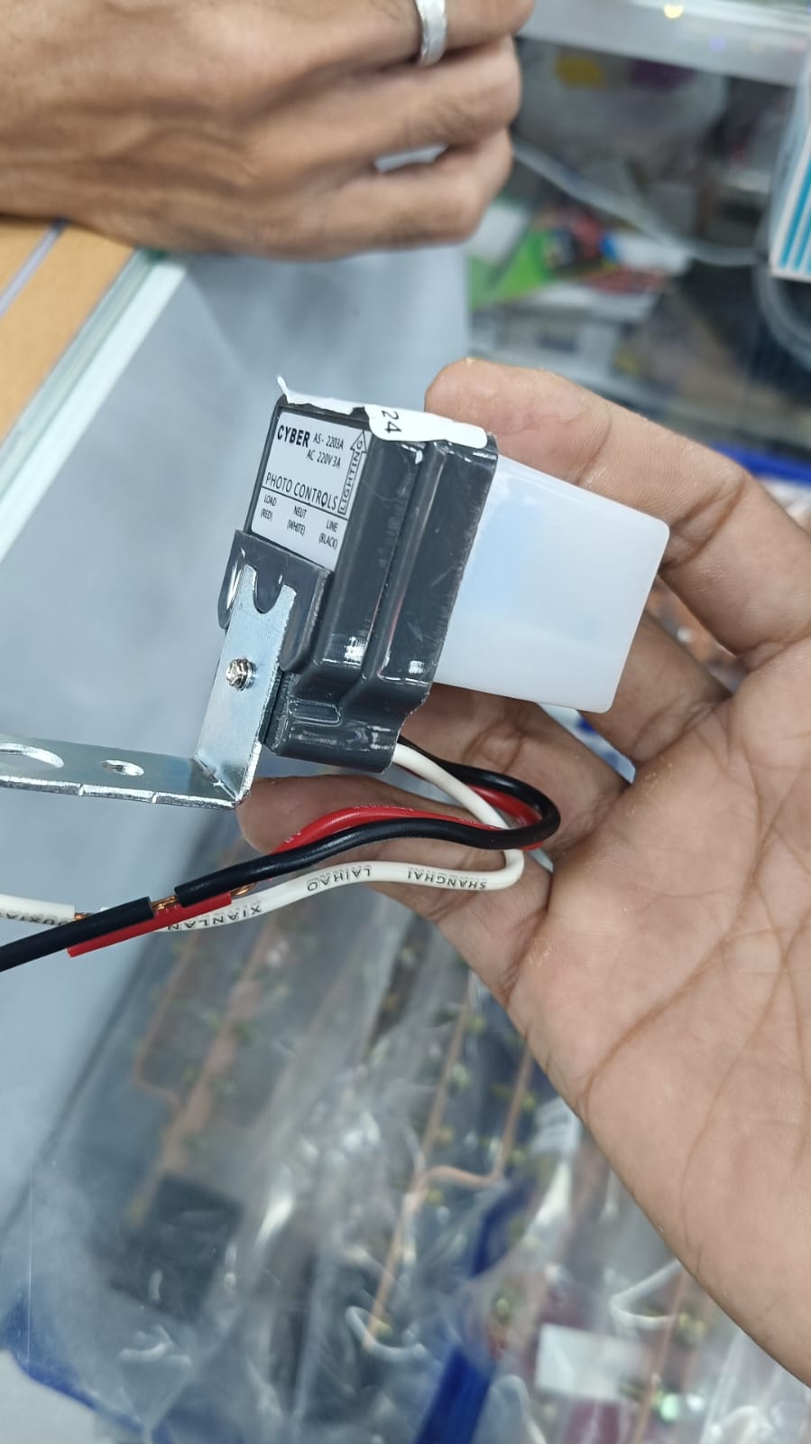 Photocell/Photo switch/Sensor Cahaya Cyber 6A