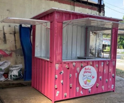Booth Container | Bisnis Usaha | Cemilan & Minuman