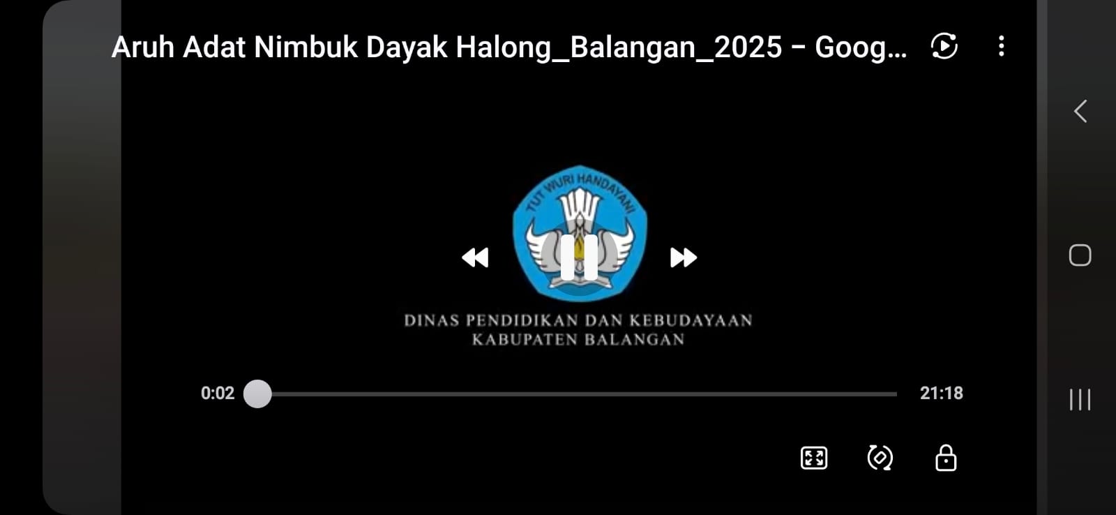 Jasa Pembuatan Video Dokumentar Kebudayaan