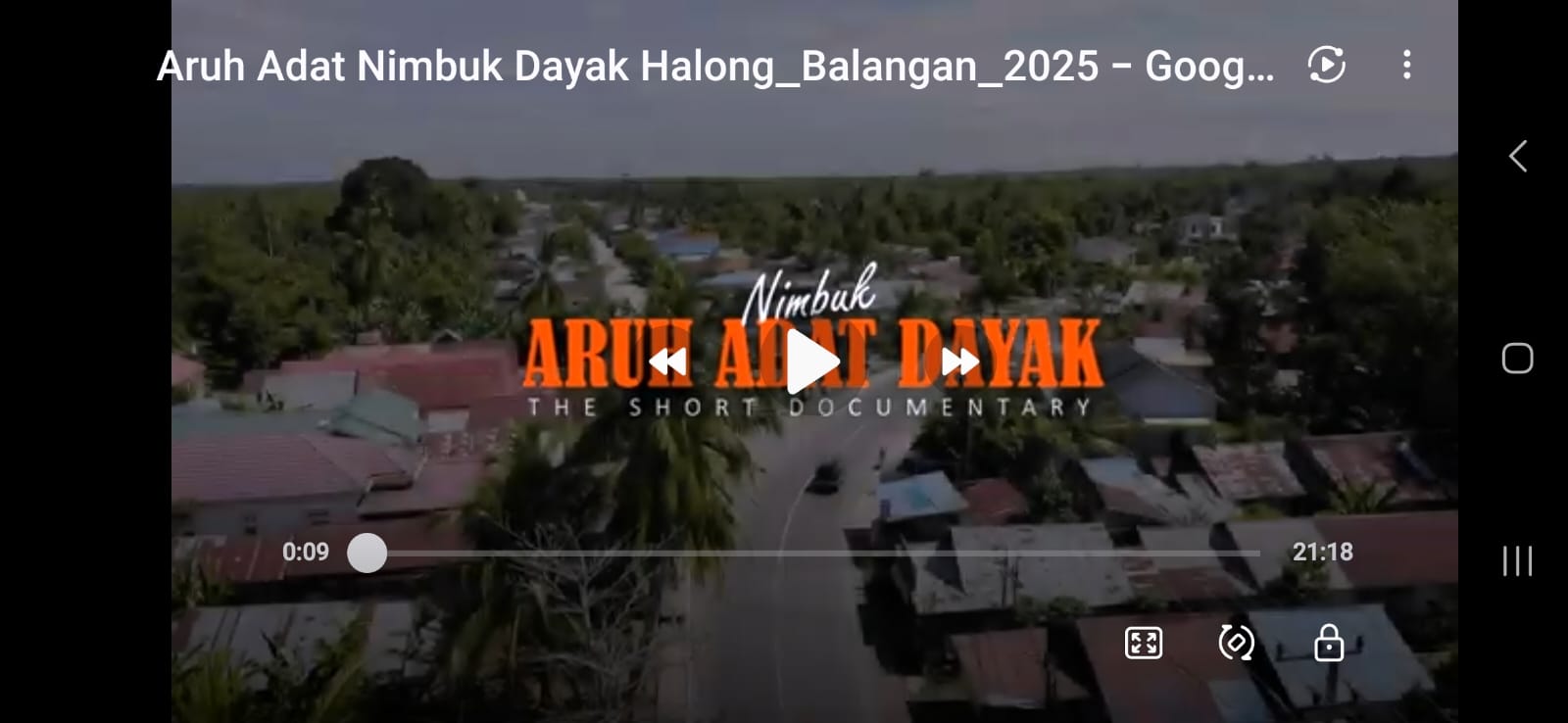 Jasa Pembuatan Video Dokumentar Kebudayaan