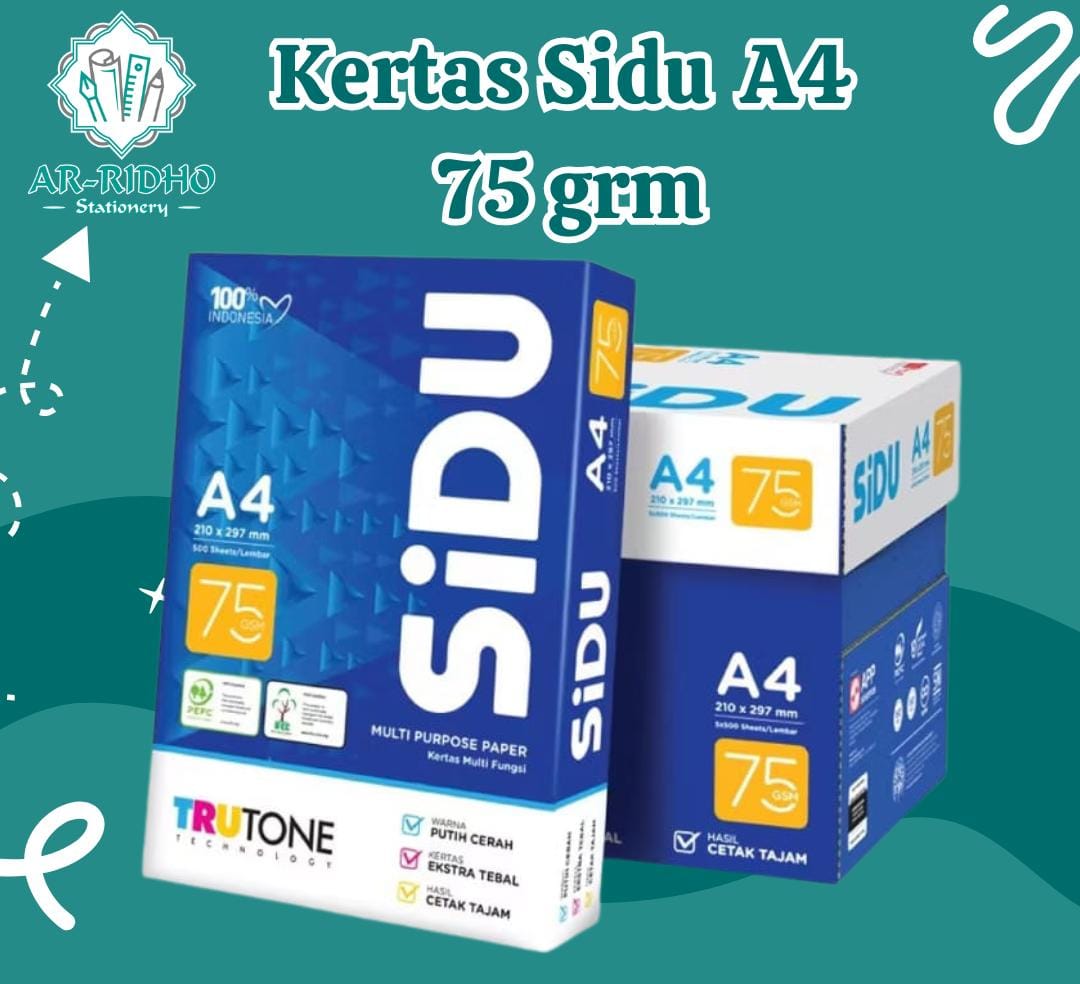 Kertas Sidu A4 75gr