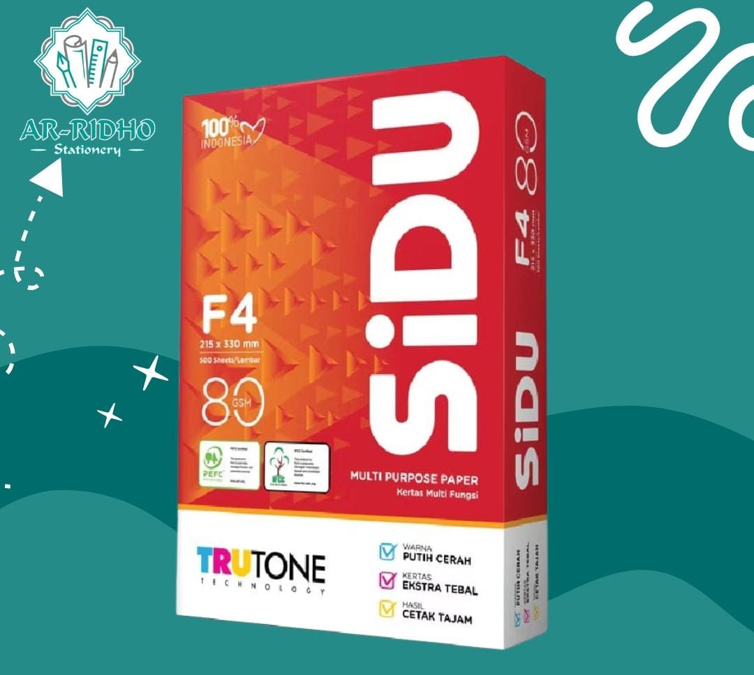 Kertas Sidu F4 80gr