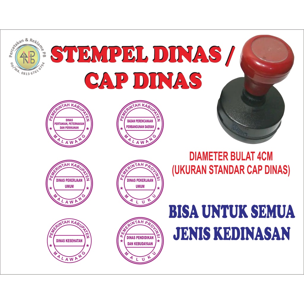 stempel dinas