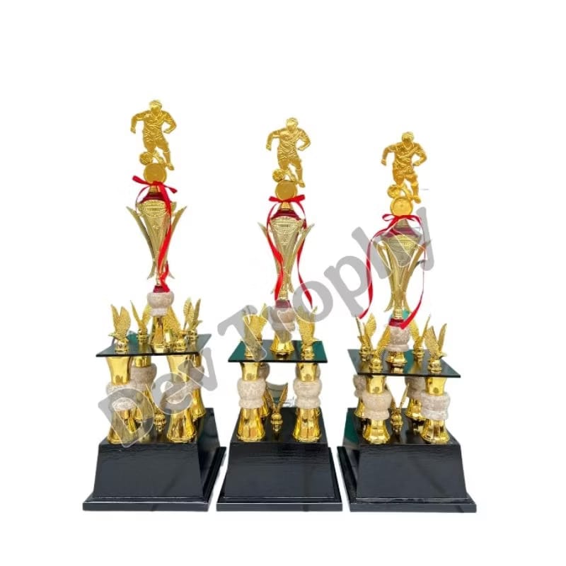 Piala set (juara 1 2 3) kaki 4 marmer