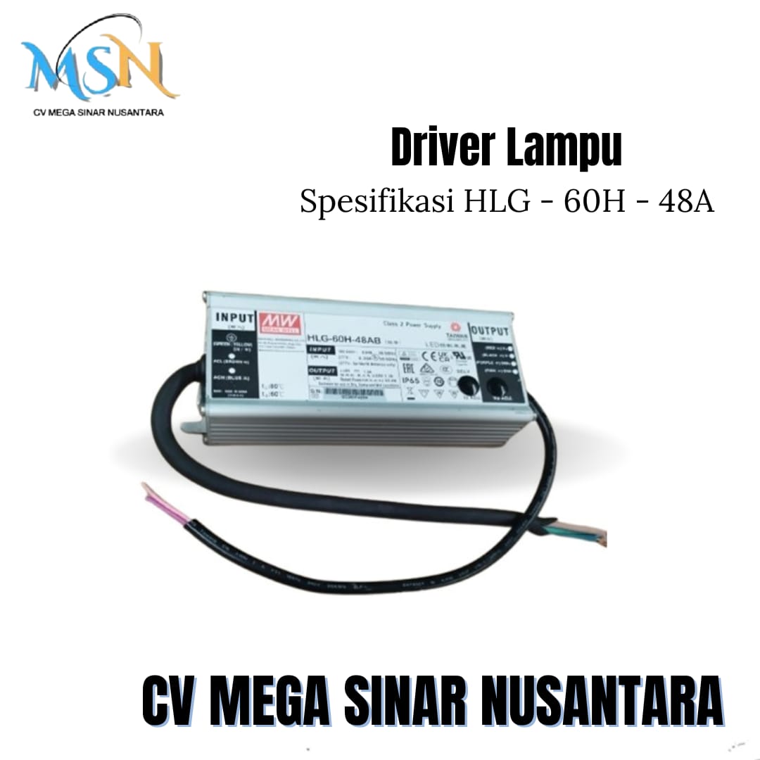 Driver Lampu HLG-60H-48A