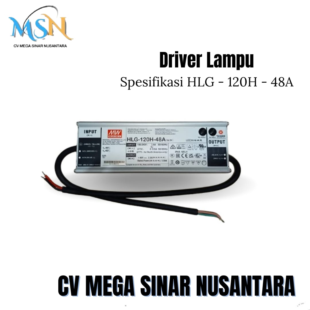 Driver Lampu HLG-120H-48A