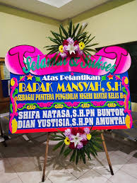 karangan bunga